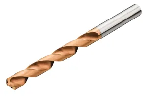 Sandvik Coromant CoroDrill Delta-C R840 Carbide Drill Bit, Long Length, Multilayer Finish, Round Shank, Coolant Through, 140 Degree Point, 5.3mm Size, 50mm Cutting Length