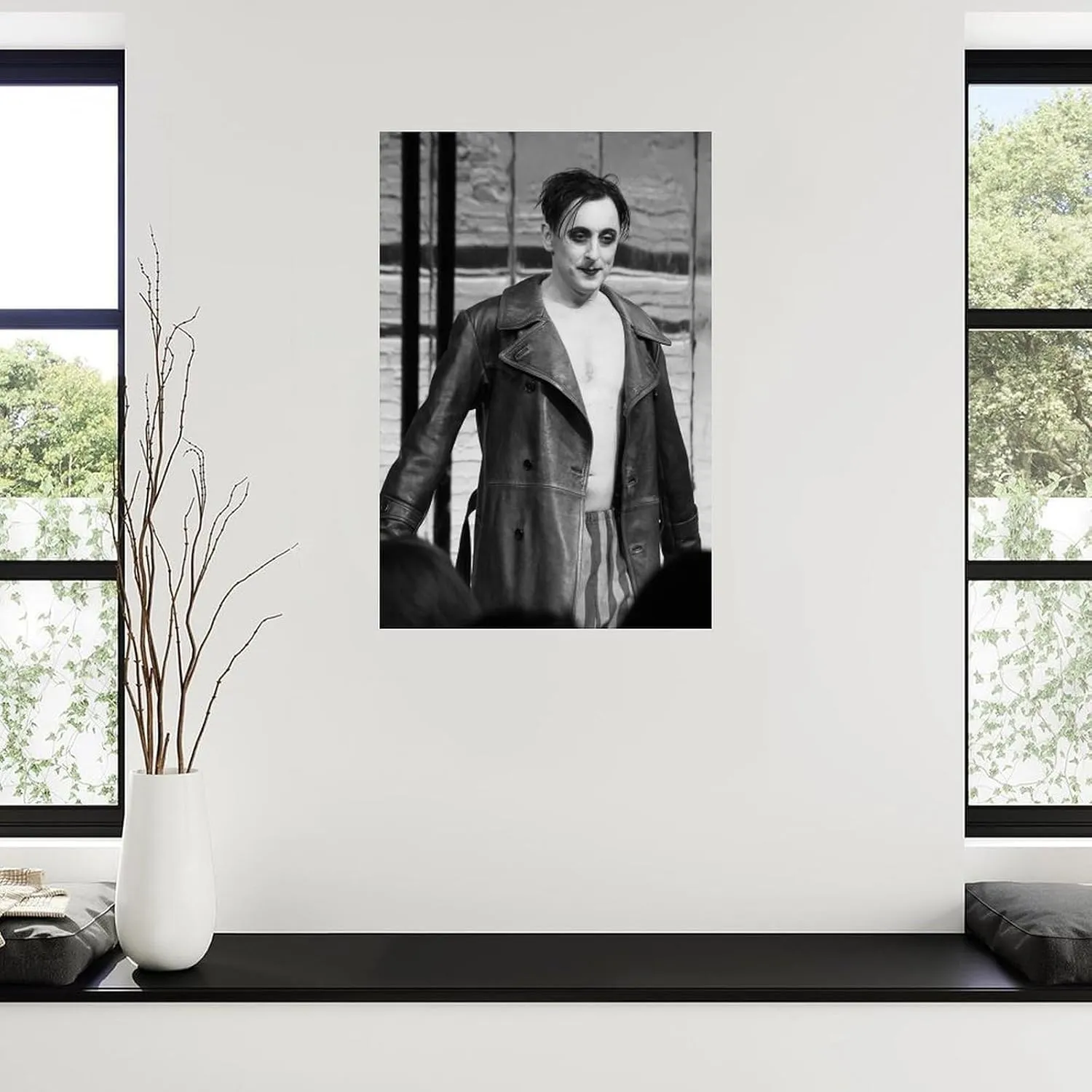 Scottish Actor Alan Cumming Portrait Art Poster (8) Canvas Painting Posters And Prints Wall Art for Living Room Bedroom Decor 16x24inch(40x60cm) Unframe-style