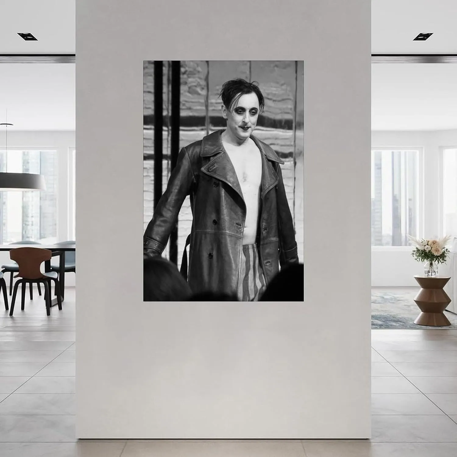 Scottish Actor Alan Cumming Portrait Art Poster (8) Canvas Painting Posters And Prints Wall Art for Living Room Bedroom Decor 16x24inch(40x60cm) Unframe-style