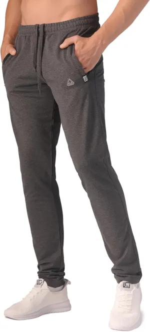 SCR 30/33/36 Inseam Mens Sweatpants with Pockets Tapered Joggers Men Slim Fit Open Bottom Pants Tall, Extra Long