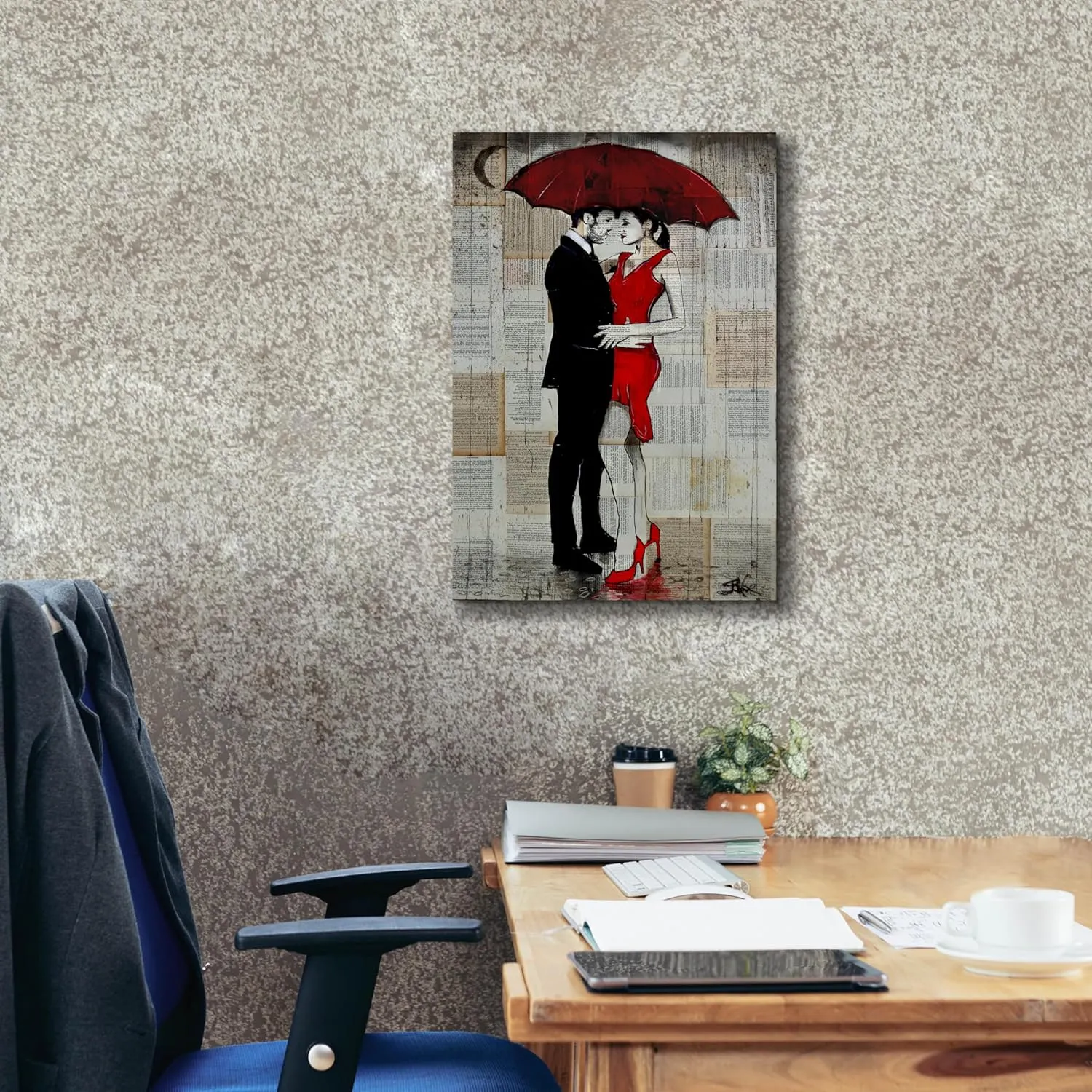 'Seasons Of Love' by Loui Jover Canvas Wall Art, 18" x 26"