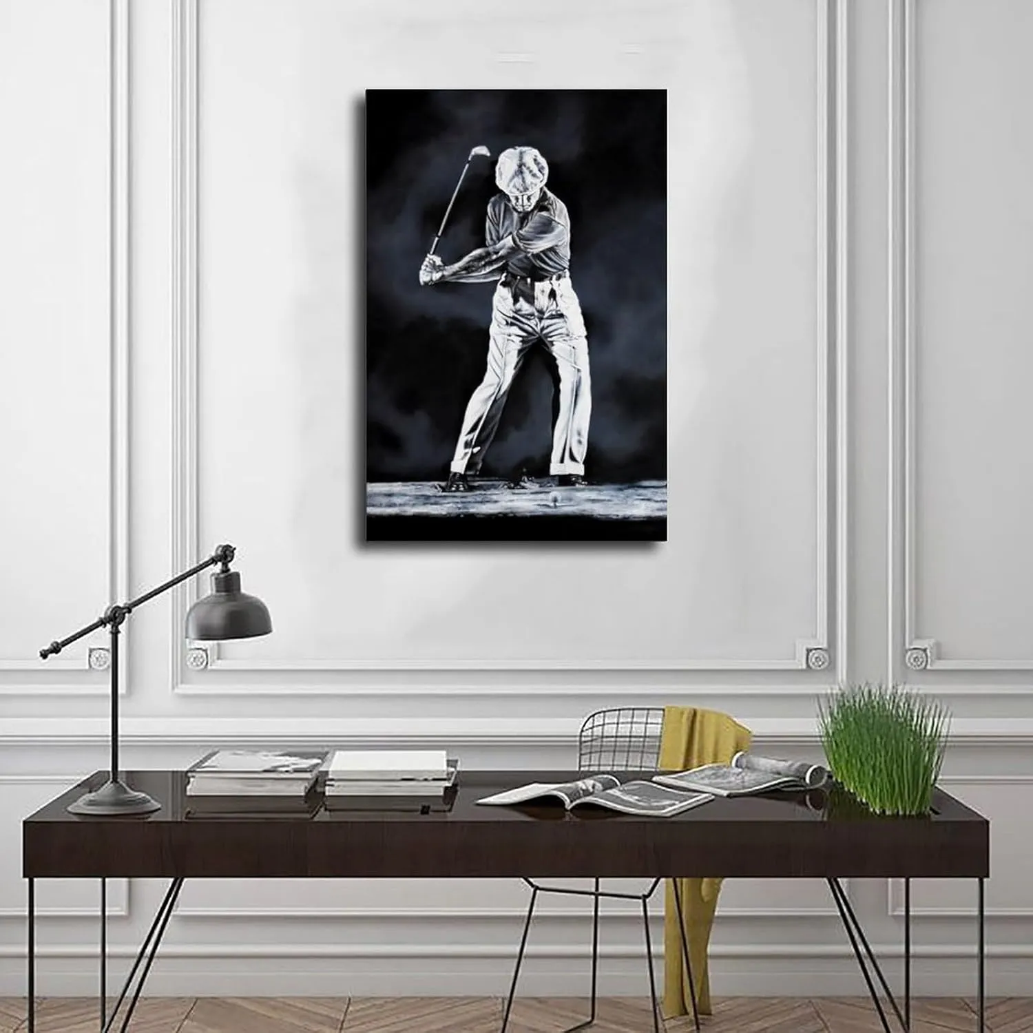 SELcoa Ben Hogan Golf Poster23 Canvas Poster Wall Art Decor Print Picture Paintings for Living Room Bedroom Decoration Unframe:12x18inch(30x45cm)