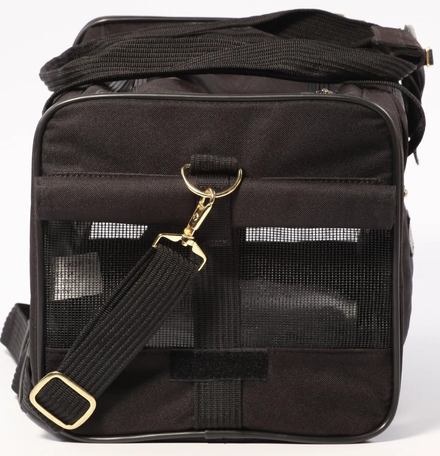 Sherpa Delta Airlines Travel Pet Carrier, Airline Approved & Guaranteed On Board - Black, Medium