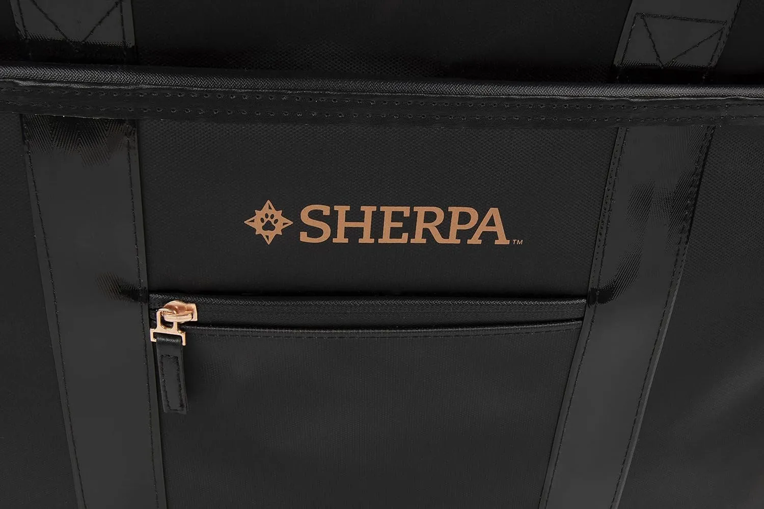 Sherpa Tote Around Town Travel Pet Carrier with Stay Clean Technology - Black, Medium