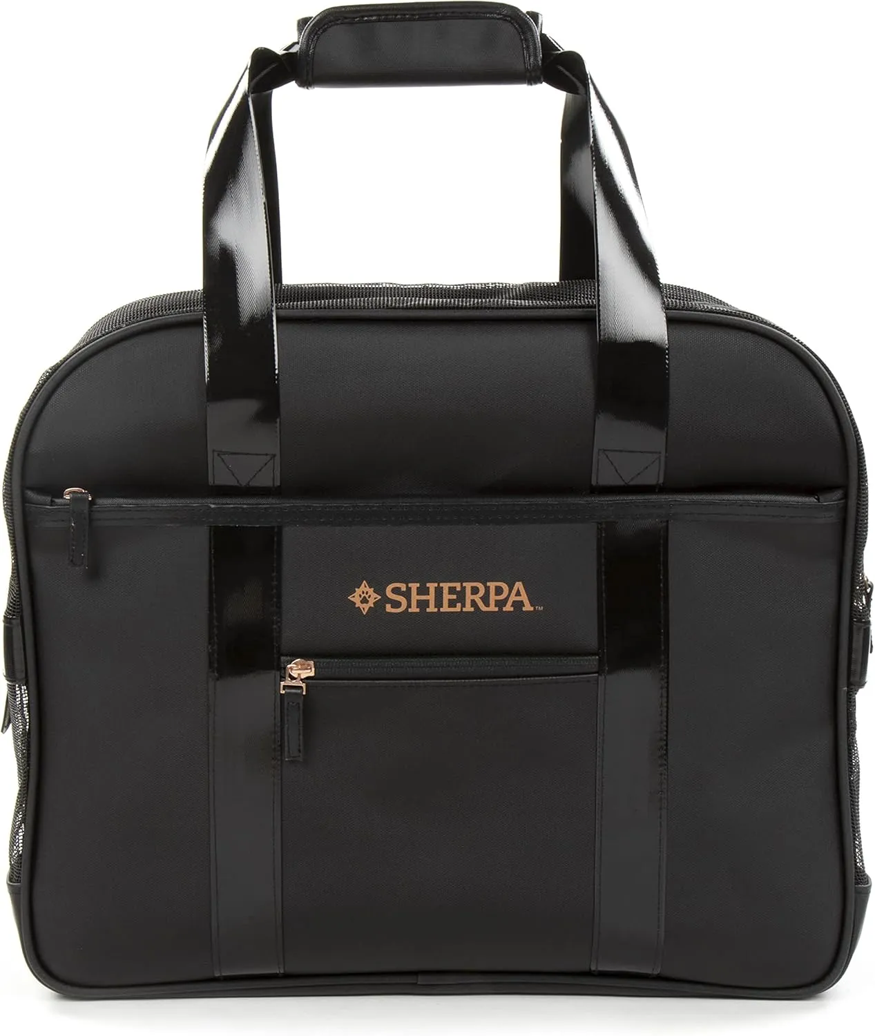 Sherpa Tote Around Town Travel Pet Carrier with Stay Clean Technology - Black, Medium