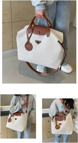 Short distance travel bag, large capacity fitness bag, lightweight luggage bag, travel bag, outdoor handbag