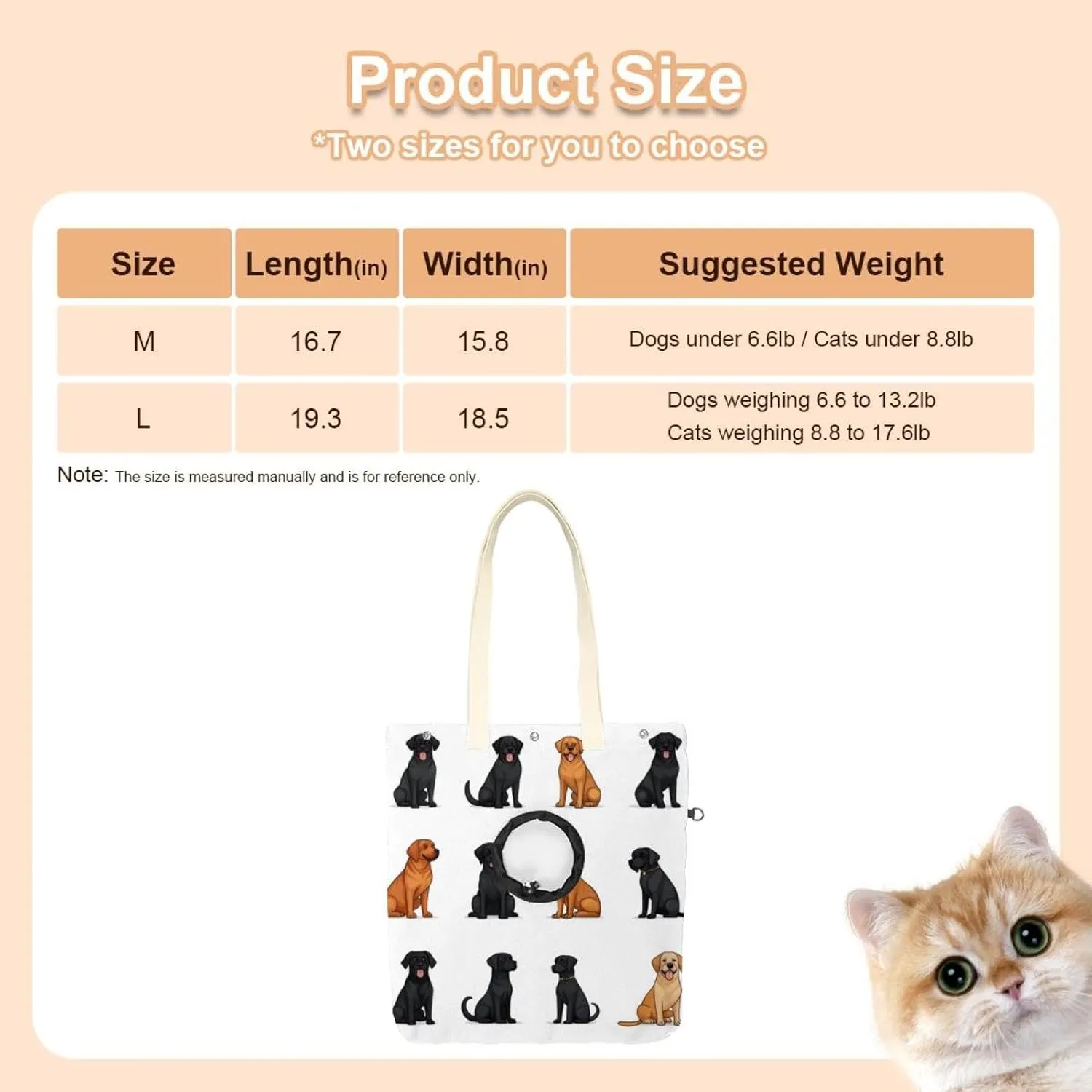 Show Head Pet Canvas Shoulder Bag, Dog Breeds Cartoon Black (3) Pet Out Bag, Outcrop, Pet Out Shoulder Bag.