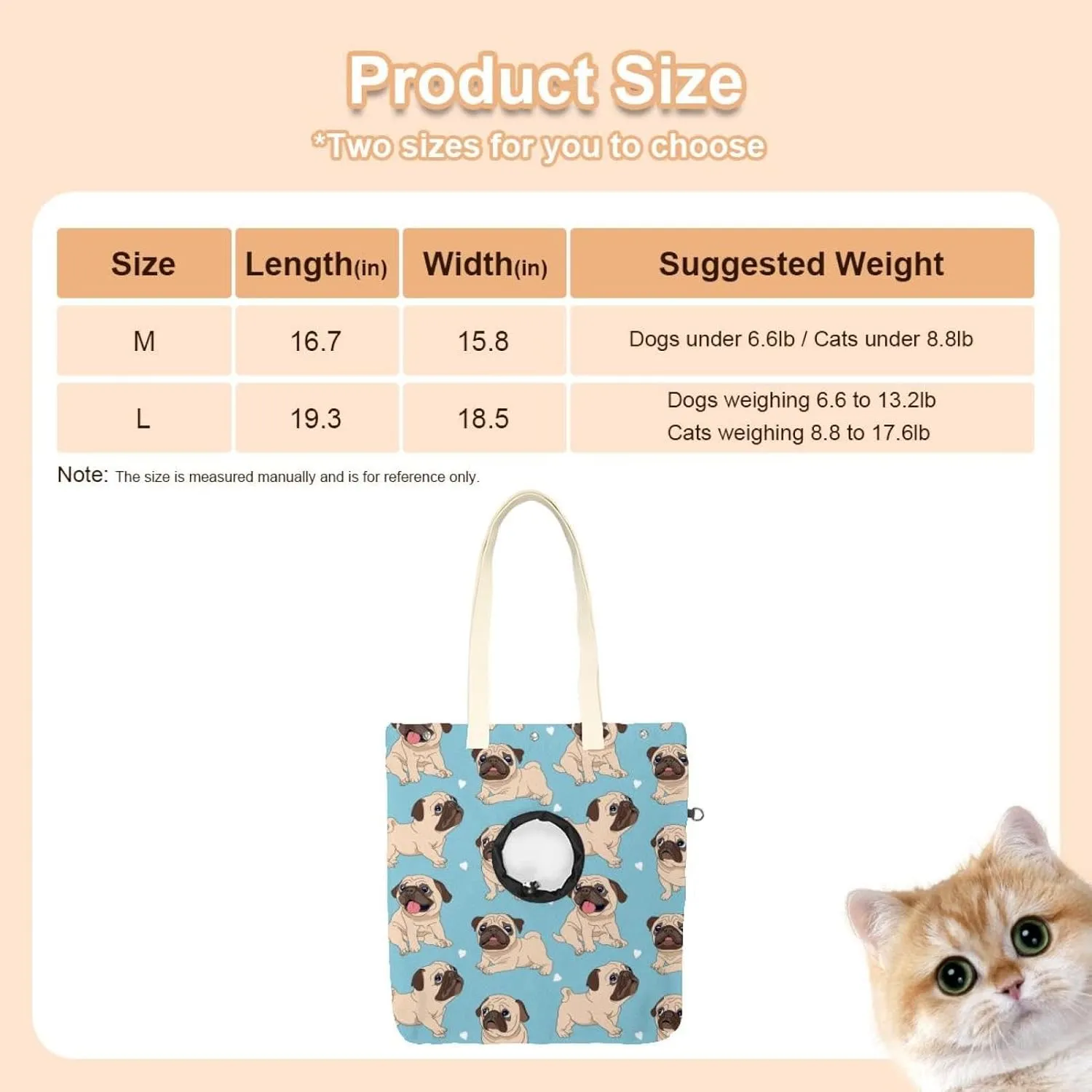 Show Head Pet Canvas Shoulder Bag, Pugs Puppies Dog Pet Out Bag, Outcrop, Pet Out Shoulder Bag.