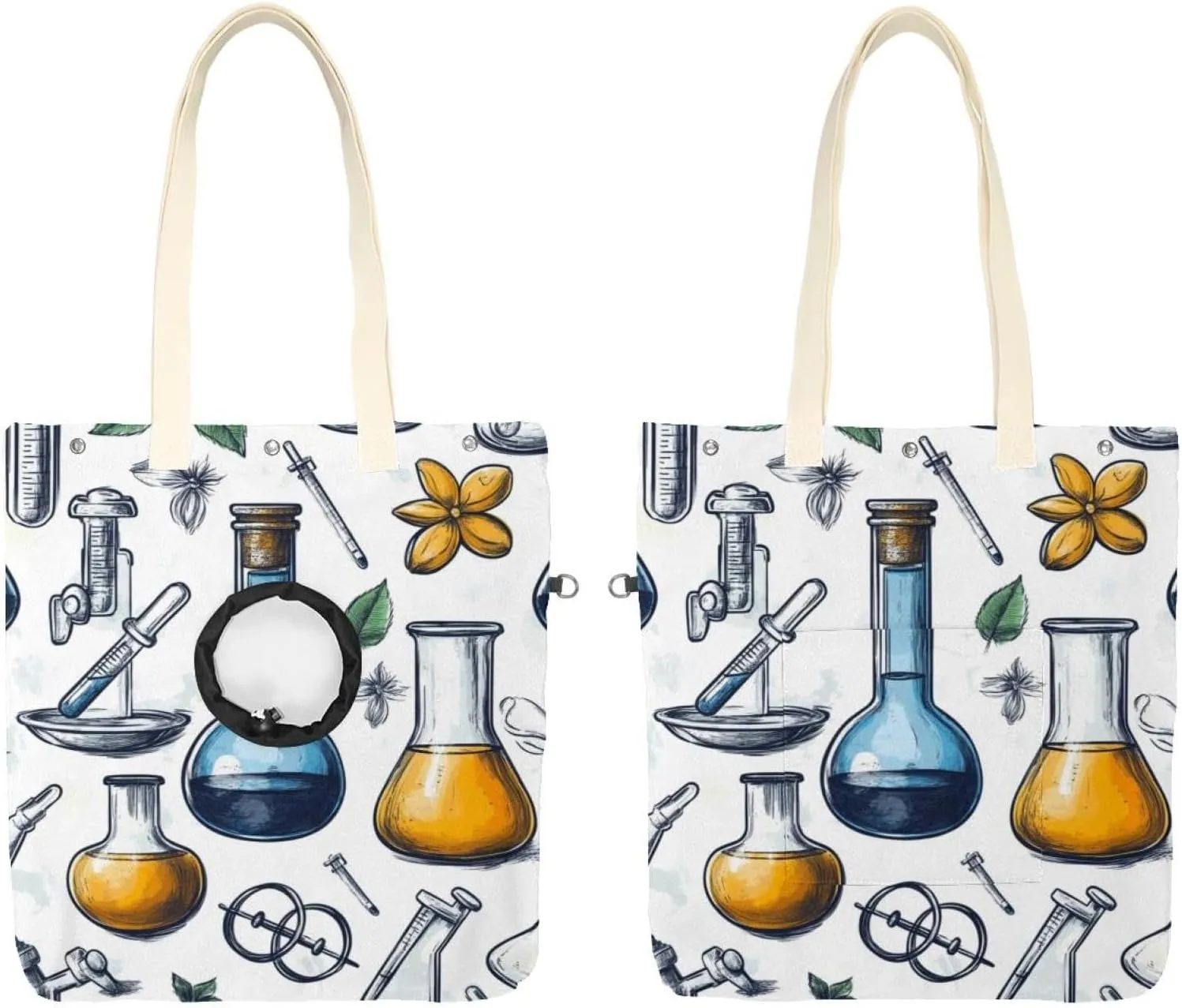 Show Head Pet Canvas Shoulder Bag, Variety Scientific Education Elements (6) Pet Out Bag, Outcrop, Pet Out Shoulder Bag.