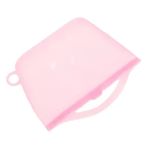 Silicone Steam Bags for Microwave Reusable Large Capacity Food Storage Fresh Keeping for Baby Bottles and Vegetables