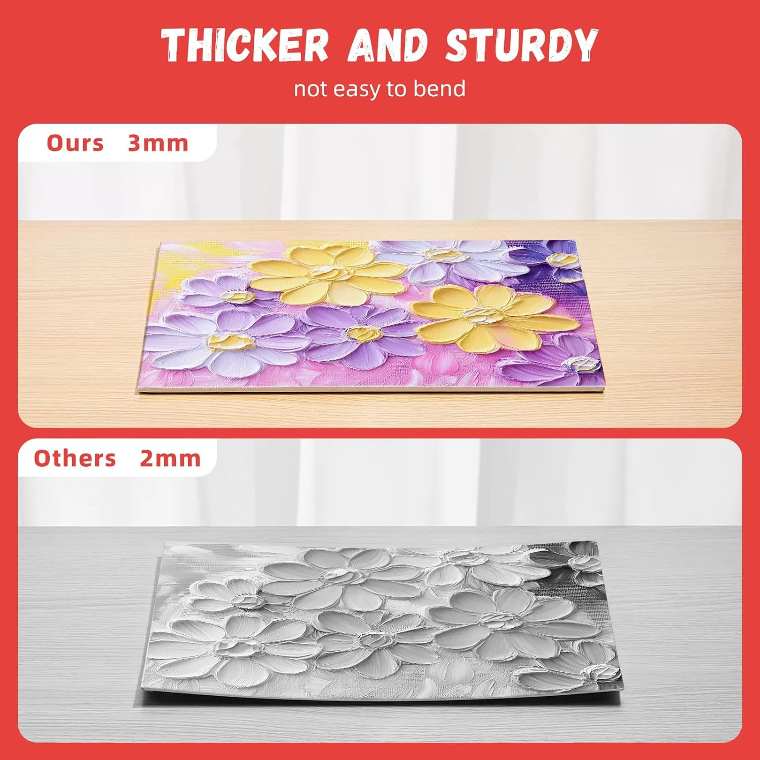 Simetufy 64 Pack Canvas Boards for Painting 8 x 10 inch, Bulk Blank Canvas for Kids- Gesso Primed Acid-Free 100% Cotton for Acrylics Oil Tempera Paints