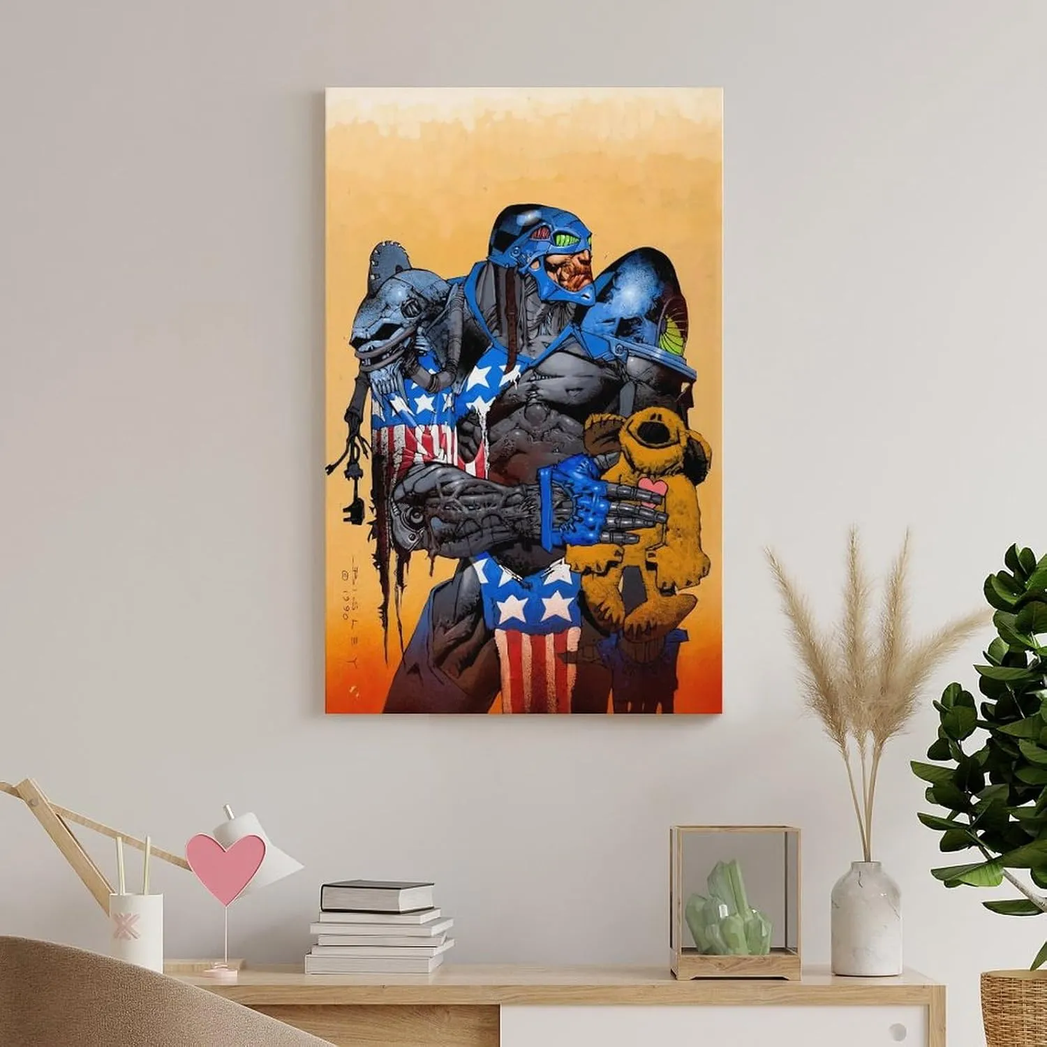 Simon Bisley Fantasy Wall Art Wall Art Poster Gifts Bedroom Prints Home Decor Hanging Picture Canvas Painting Posters 16x24inch(40x60cm)