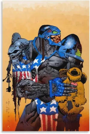 Simon Bisley Fantasy Wall Art Wall Art Poster Gifts Bedroom Prints Home Decor Hanging Picture Canvas Painting Posters 16x24inch(40x60cm)