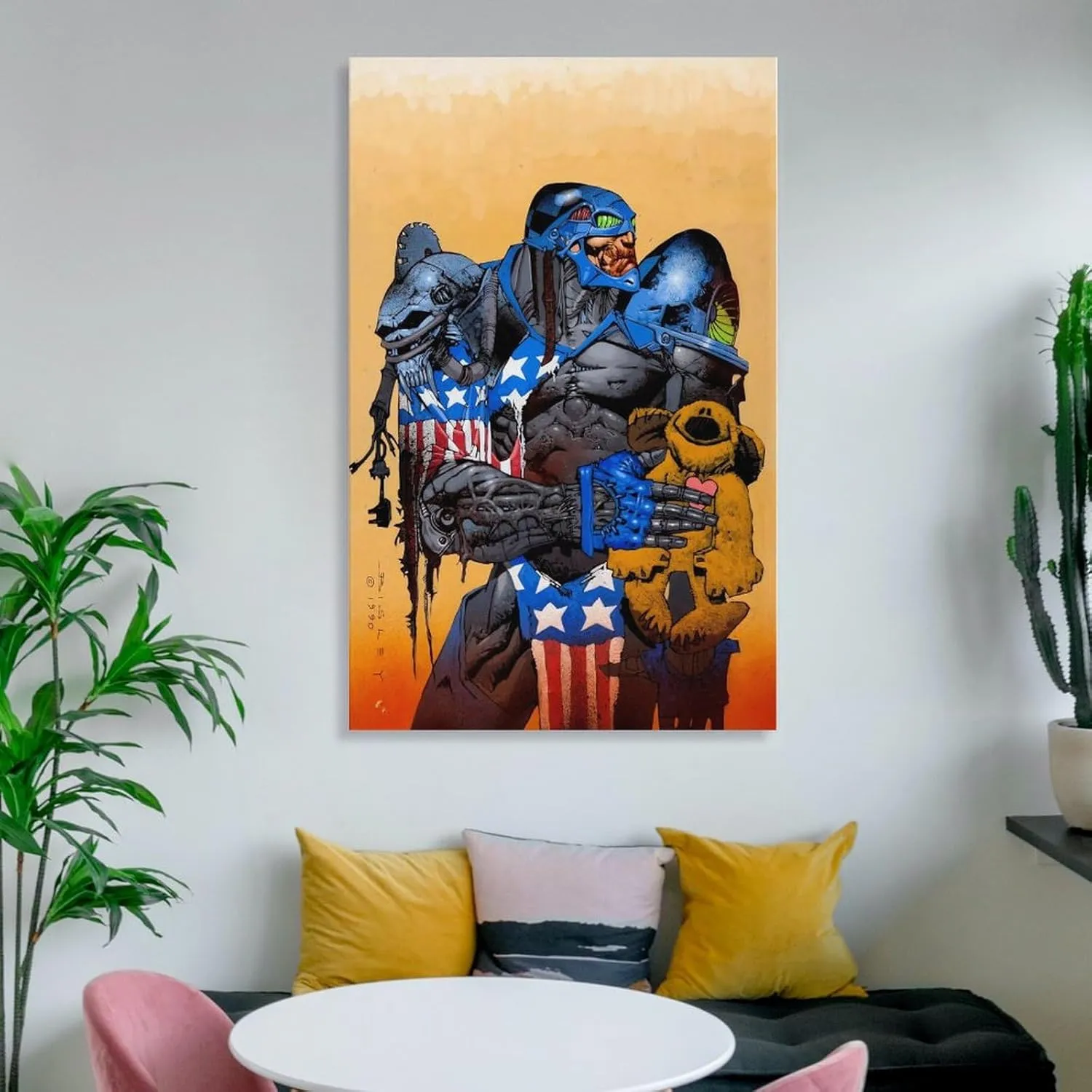Simon Bisley Fantasy Wall Art Wall Art Poster Gifts Bedroom Prints Home Decor Hanging Picture Canvas Painting Posters 16x24inch(40x60cm)