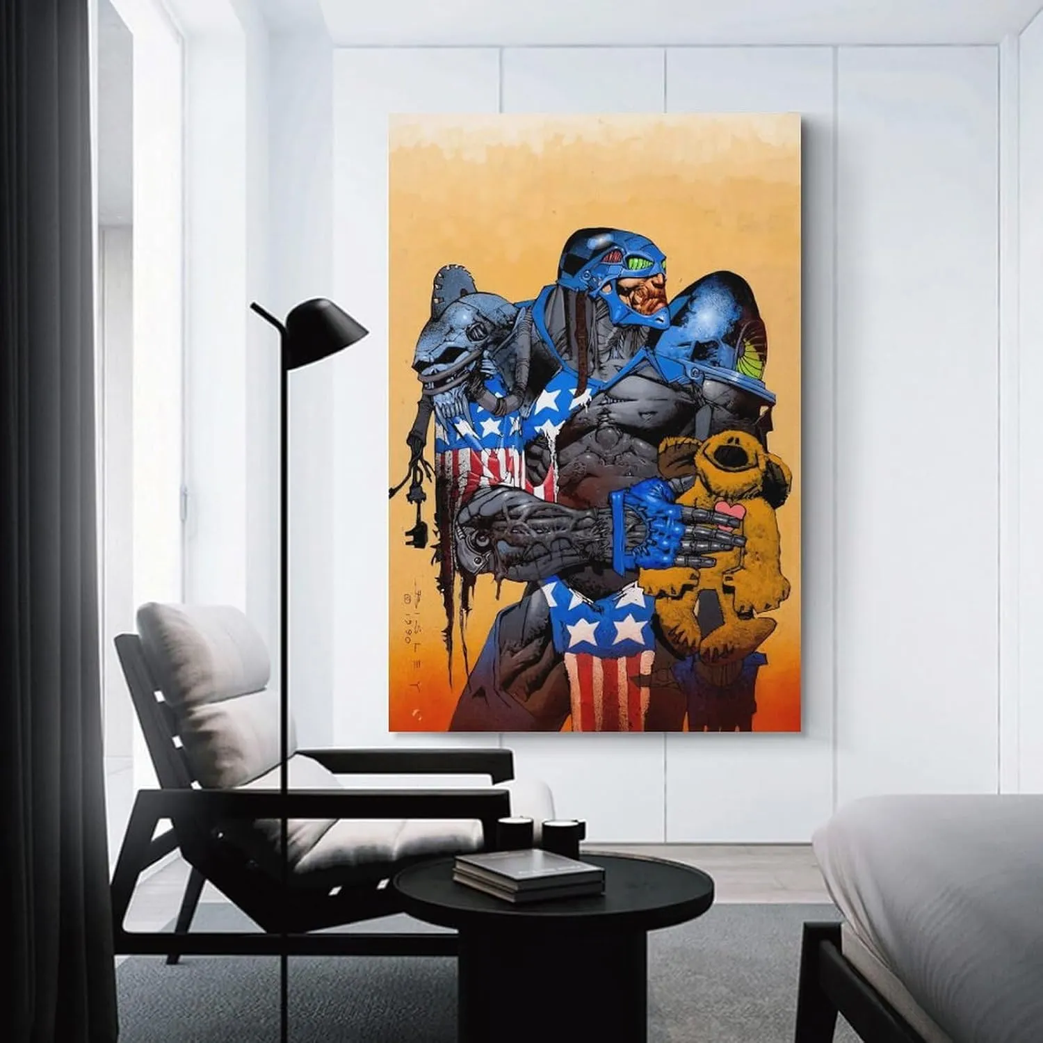 Simon Bisley Fantasy Wall Art Wall Art Poster Gifts Bedroom Prints Home Decor Hanging Picture Canvas Painting Posters 16x24inch(40x60cm)