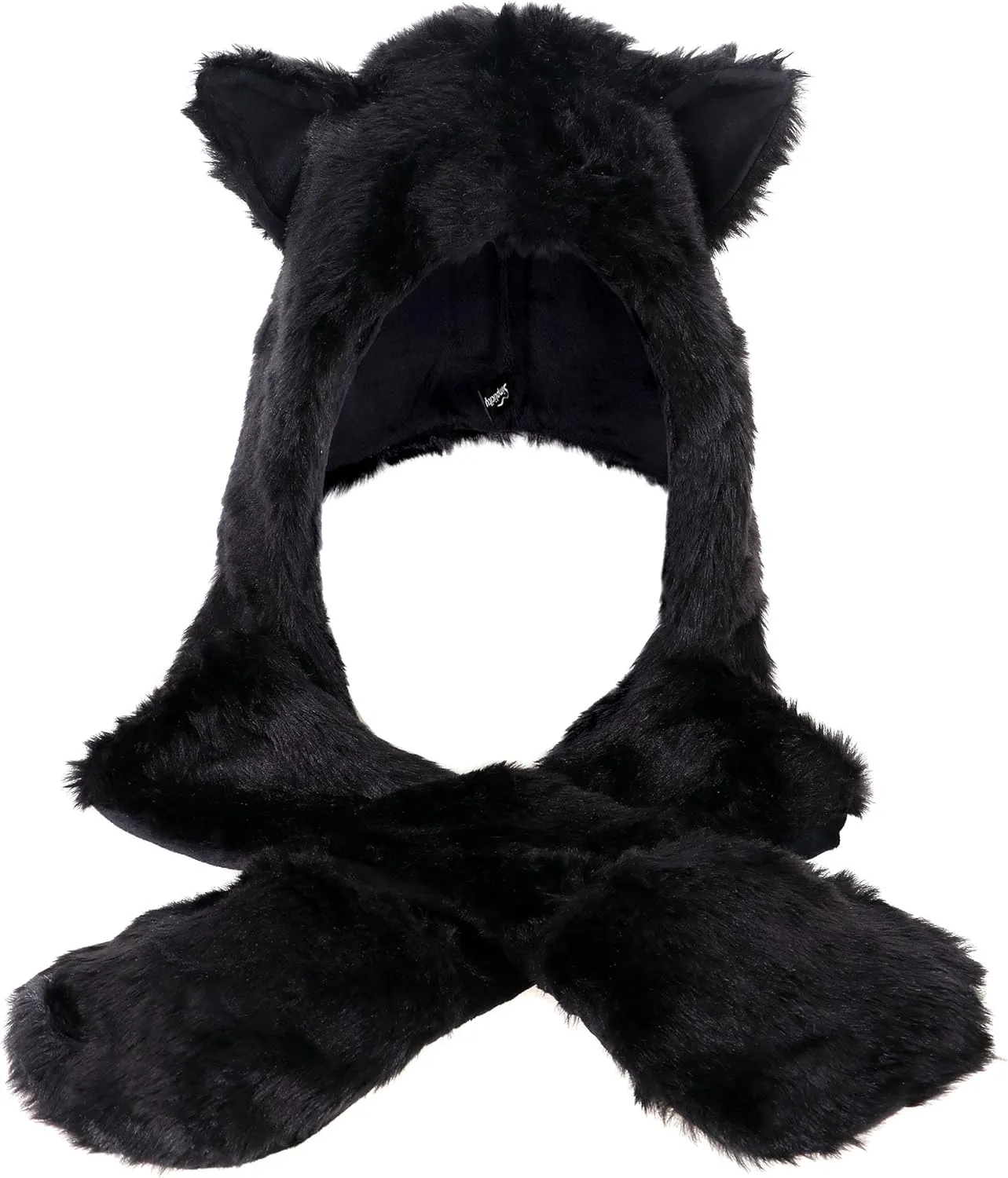 Simplicity 3-in-1 Multi-Functional Animal Hat, Scarf, & Mitten Combo