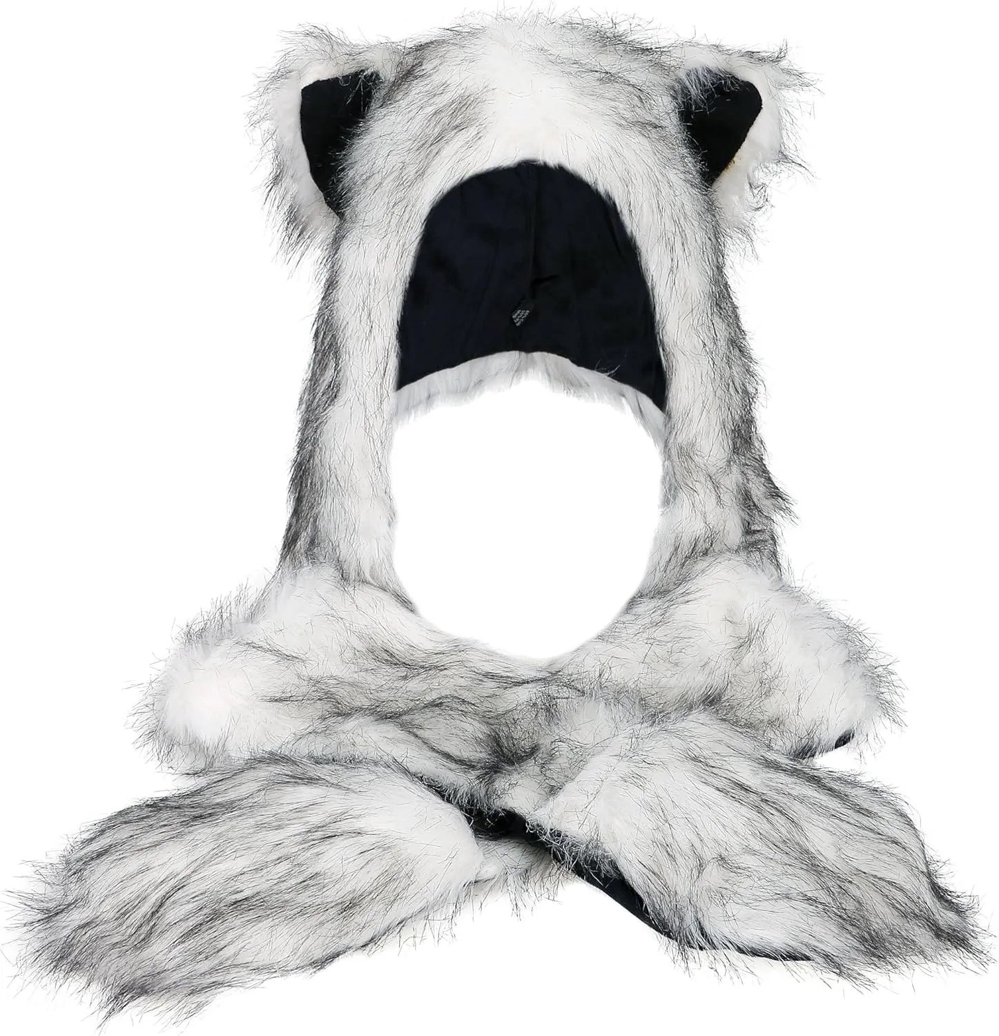 Simplicity 3-in-1 Multi-Functional Animal Hat, Scarf, & Mitten Combo
