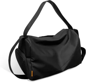 Small Gym Bag for Women Sports Duffel Bag with Shoes Compartment, Waterproof Travel Duffel Bag Carry on Bag Overnight Bag Weekender Bags for Workout Swimming Yoga Dance