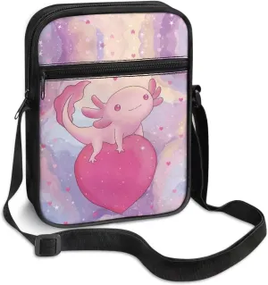 Small Messenger Bag for Men Women Wallet Purse Cell Phone Purse Unisex Shoulder Bag for Phone Passport