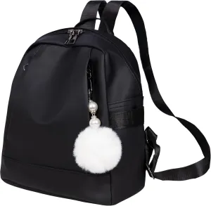 Small Size Backpack Purse for Women - Black Backpacks Purses for Travel Women's Medium Daypack