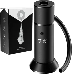 Smoking Gun Portable Smoker Infuser, Handheld Cocktail Smoke Food Smoker for Meat, Sous Vide, Drinks, Cheese, Cup Cover and Wood Chips Included, Black