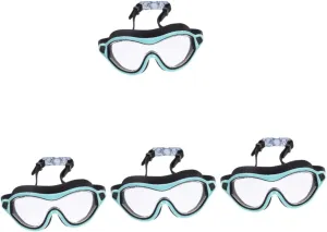 Sosoport 2pcs Waterproof Swimming Goggles Glasses Swim Goggles for Men Swim Eyeglass Anti-fog Swim Goggle