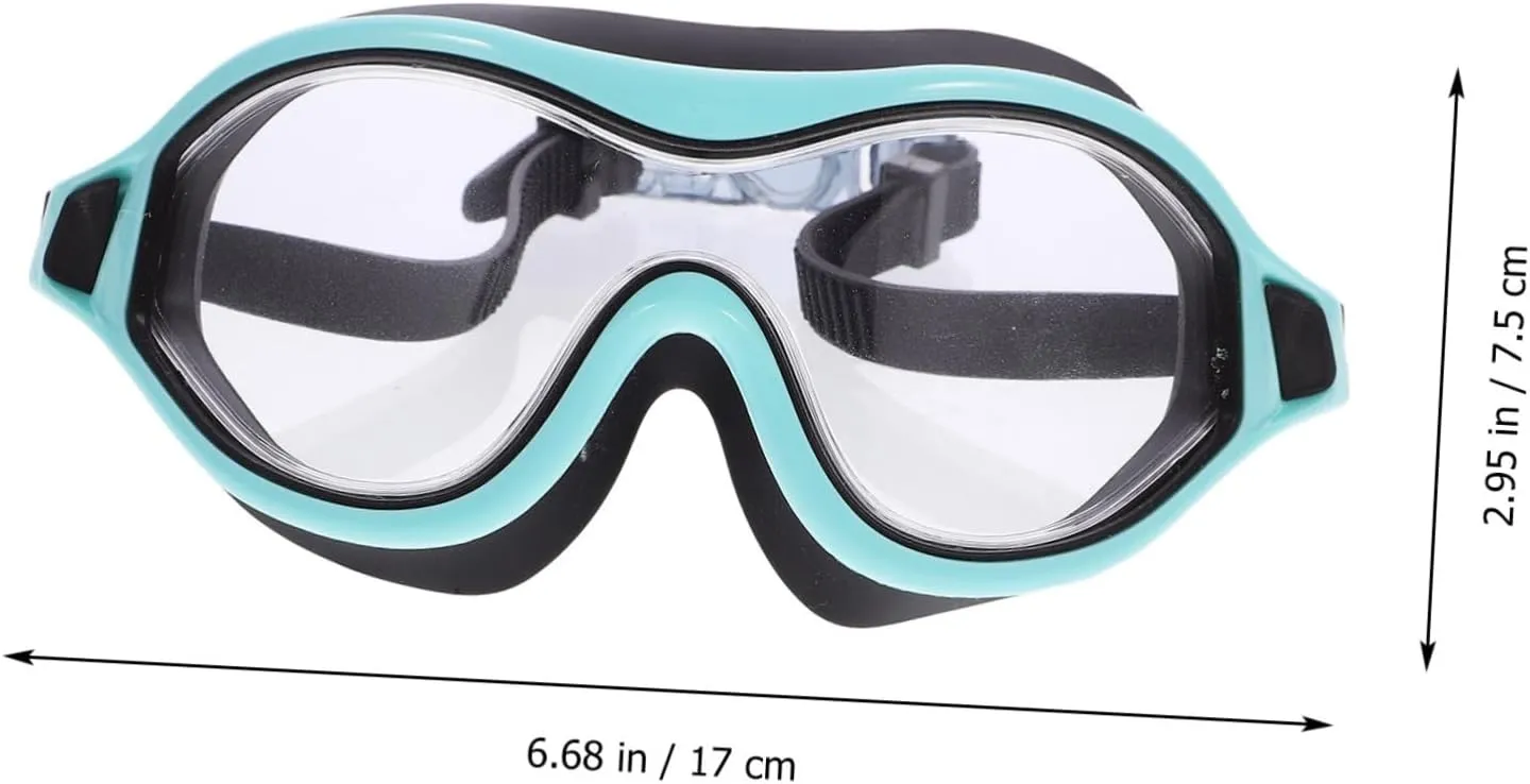 Sosoport 2pcs Waterproof Swimming Goggles Glasses Swim Goggles for Men Swim Eyeglass Anti-fog Swim Goggle