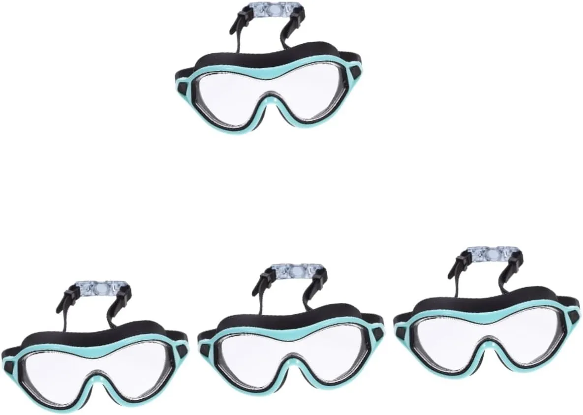 Sosoport 2pcs Waterproof Swimming Goggles Glasses Swim Goggles for Men Swim Eyeglass Anti-fog Swim Goggle