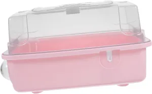 Sosoport Small Hamster Cage Travel Bag View Carrier for Hamster Rabbit Small Animal Portable Cage Water Bottle
