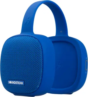 Soundstream Portable Party Bluetooth Speaker, Waterproof IPX7 Rugged Clamp Recharegeable Travel Speaker, Great for Bikes and Swimming Pools