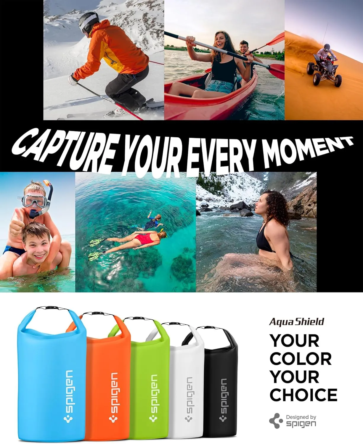 Spigen AquaShield Waterproof Dry Bag A631 30L
