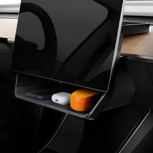 Spigen Under Screen Storage Organizer Designed for Tesla Model 3 & Y 2025/2024/2023 [NOT Compatible with Tesla Model Y 2023 Austin Texas Made & Model 3 2024-25 Highland & New Model Y 2025 Juniper]