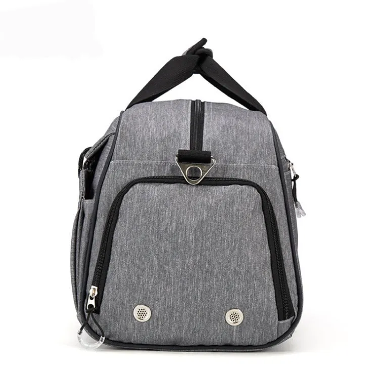 Sports Gym Travel Duffel Bag With Shoes Compartment