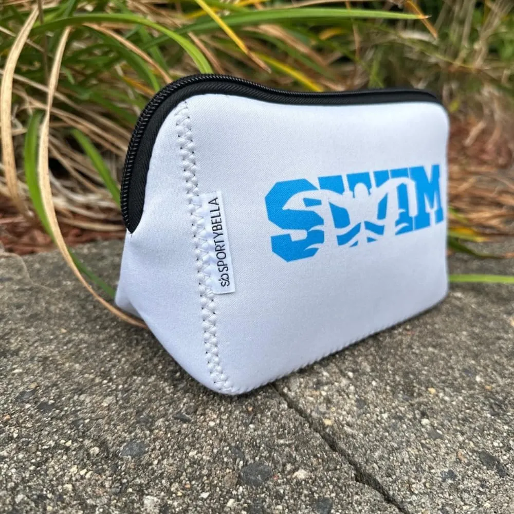 Sportybella Girl Swimmer Gifts Makeup Bag Swim Lover Gifts Swimming Team Gifts Swim Cosmetic Bags Gifts Women Swimmer Swim Lover Daughter Friends Travel Toiletry Pouch
