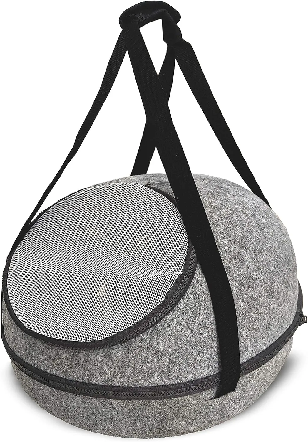 SPOT Doc & Phoebe’s 3-in-1 Sleep & Go Cat Carrier | Portable Pet Travel Bag for Cats and Small Dogs | Converts to Carrier, Cozy Cave and Comfy Bed | Adjustable Shoulder Strap Perfect for Vet Visits