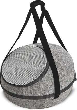 SPOT Doc & Phoebe’s 3-in-1 Sleep & Go Cat Carrier | Portable Pet Travel Bag for Cats and Small Dogs | Converts to Carrier, Cozy Cave and Comfy Bed | Adjustable Shoulder Strap Perfect for Vet Visits