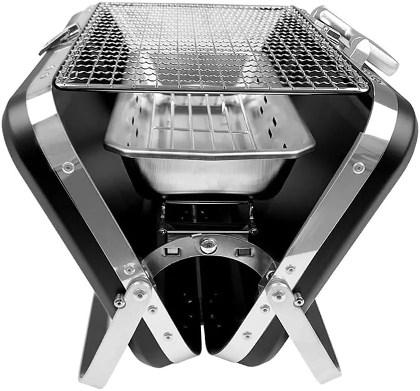 Stainless Steel Barbecue Stove Household Portable Barbecue Rack Outdoor Camping Oven