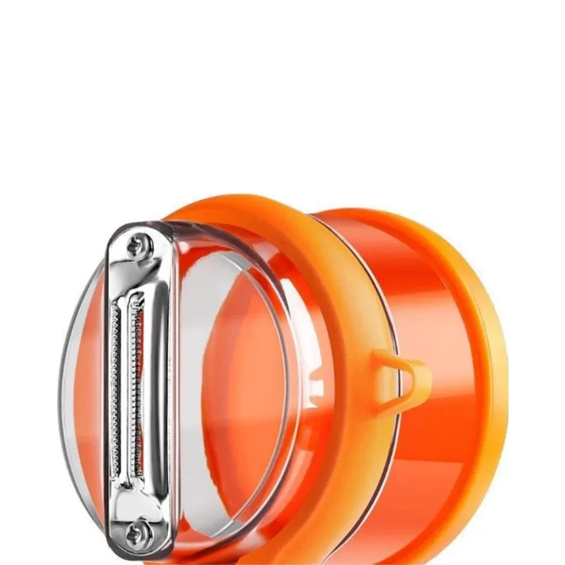 Stainless Steel Peeler – Sharp & Mess Free with Storage