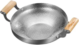 Stainless Steel Single Person Fire Boiler Portable Outdoor Cookware Easy to Carry Camping Stew Pot Non-slip Double Handles Lightweight