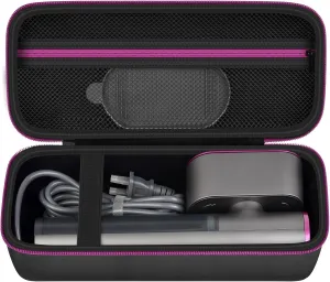 Steamer Case Compatible with Jack & Rose/for FEPPO/for Nesugar/for Kssvzz Portable Steamers, Handheld Iron Carrying Storage Bag Organizer with Mesh Pocket for Accessories-Box Only