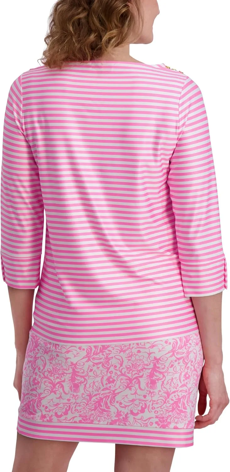 Stella Parker Women's Blouse – Flowy Lightweight Top for Casual, Work, Travel, Or Resort Wear