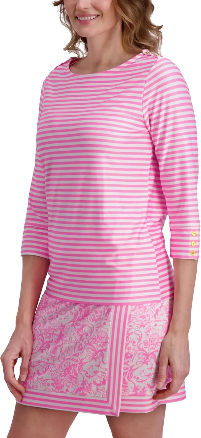 Stella Parker Women's Blouse – Flowy Lightweight Top for Casual, Work, Travel, Or Resort Wear