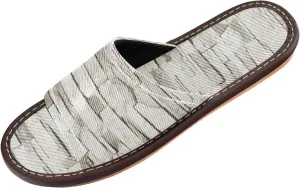 Stone Lined Granite Portable Lightweight Womens Fashion Slippers Indoor Outdoor Slip on Open Toe