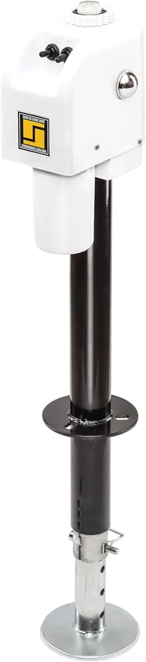 Stromberg Carlson JET-3555 3500 lb. Electric Tongue Jack - White (Bulk Pack of 40)