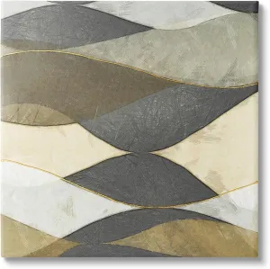 Stupell Industries Geometric Desert Landscape Canvas Wall Art by Alonzo Saunders