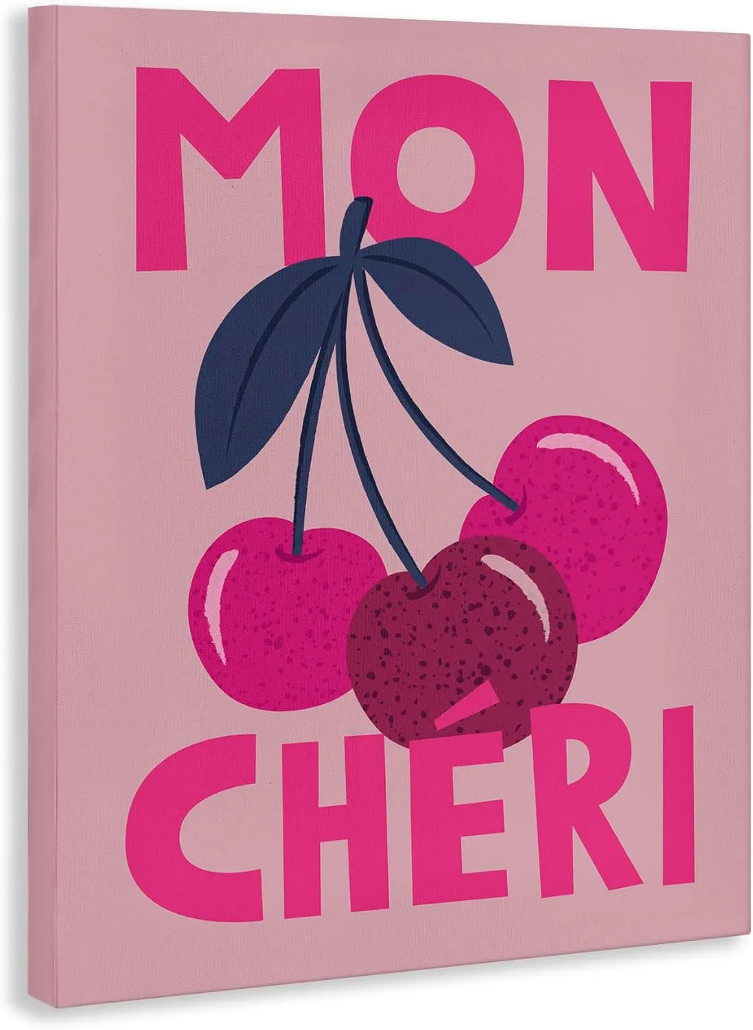 Stupell Industries Mon Cheri Fruits Canvas Wall Art Design by Lisa Perry Whitebutton, 16 x 20
