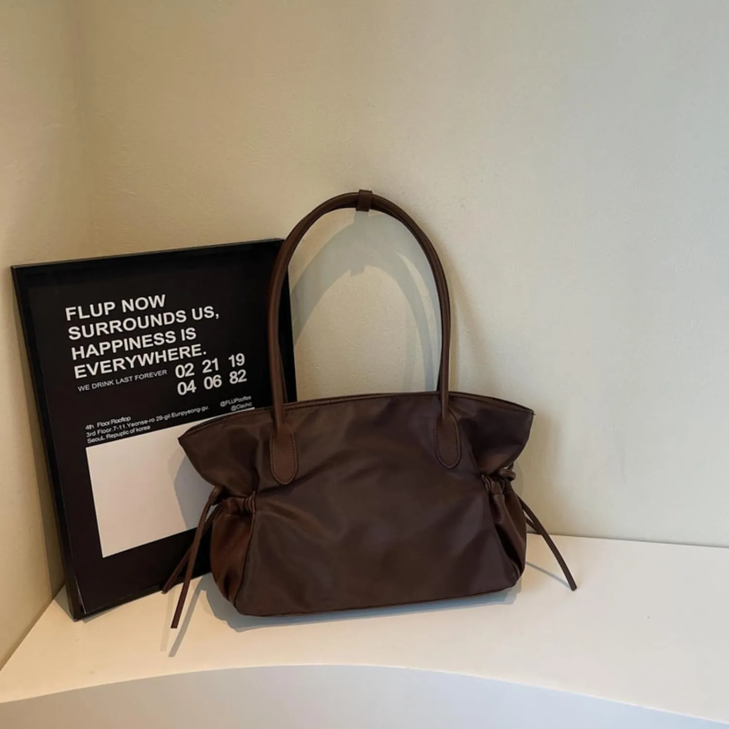 Stylish Tote Bag for Women, Shoulder Office Tote Purses, Casual Nylon Hobo Handbags