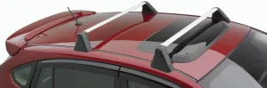 Subaru 2012-2016 Subaru Impreza Fixed Roof Rack Kit Cross Bar Set E361SFJ001 Genuine oe