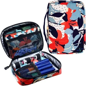 Sugar Medical Insulated Diabetes Organizer | Diabetes Supply Case | Diabetic Care Products | Diabetic Supplies Travel Case | Insulin Pen Case | Glucose Meter Case