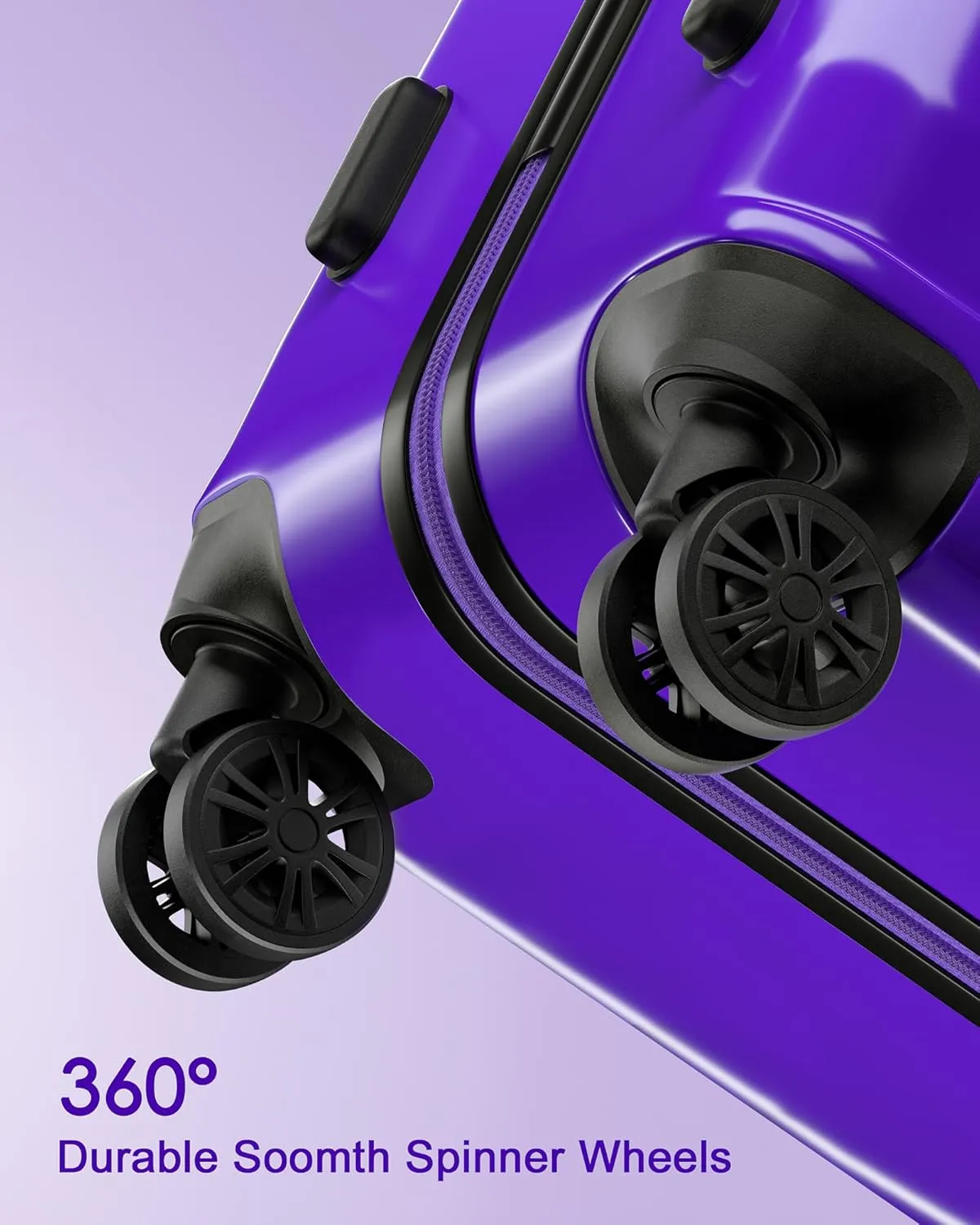 Suitour Luggage Sets 2 piece, Hardshell Lightweight Travel Suitcase with Spinner Wheel 20/28 inch Travel Suitcase set